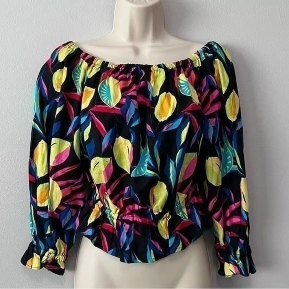 Tabitha Multicolor Off-Shoulder Blouse